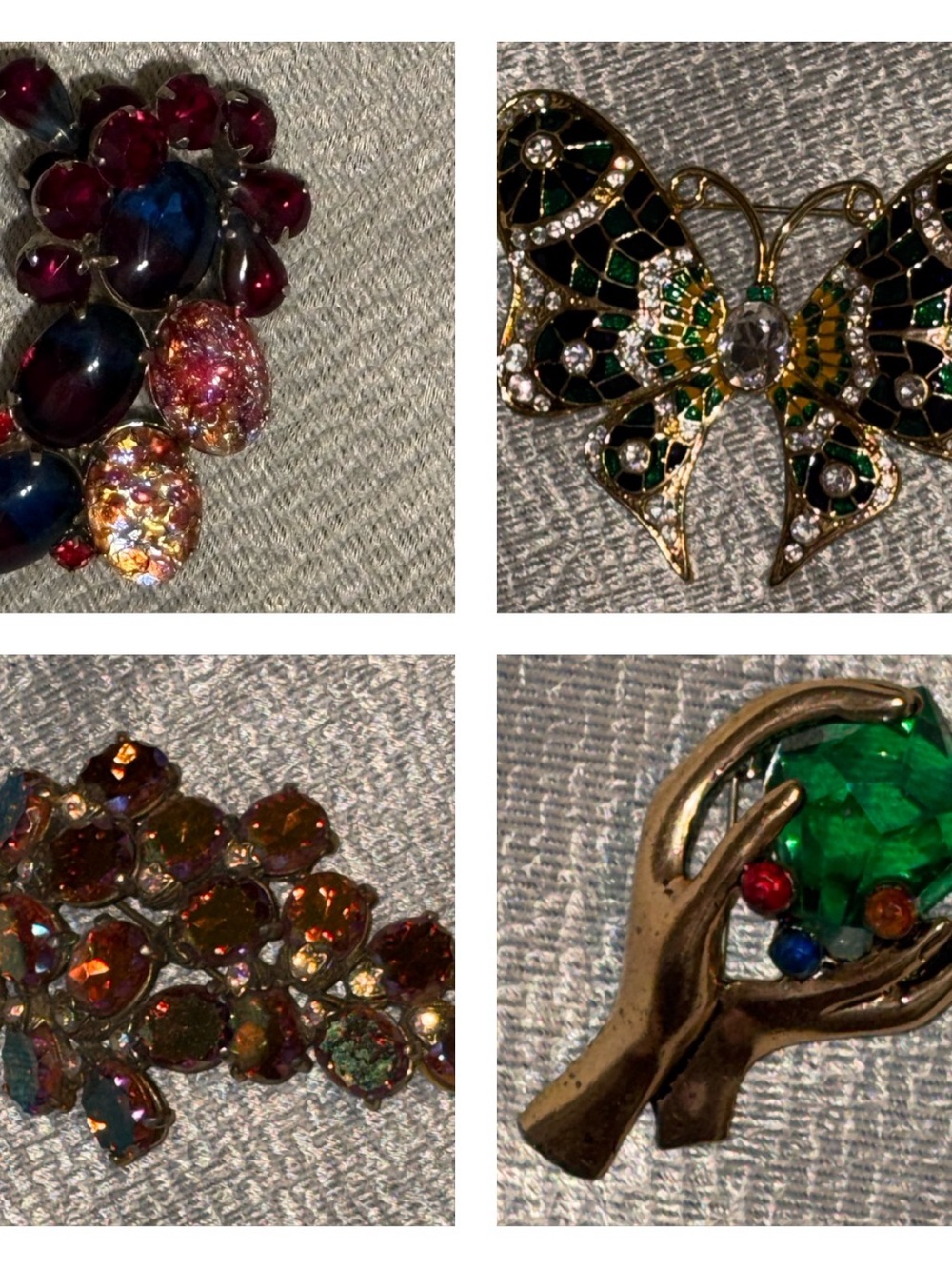 Vintage Designer Brooches